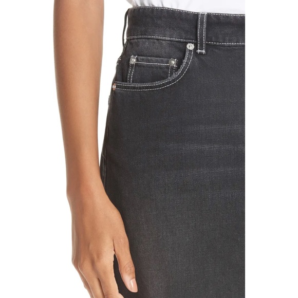 NWT GANNI Denim Mini Skirt - Picture 3 of 14